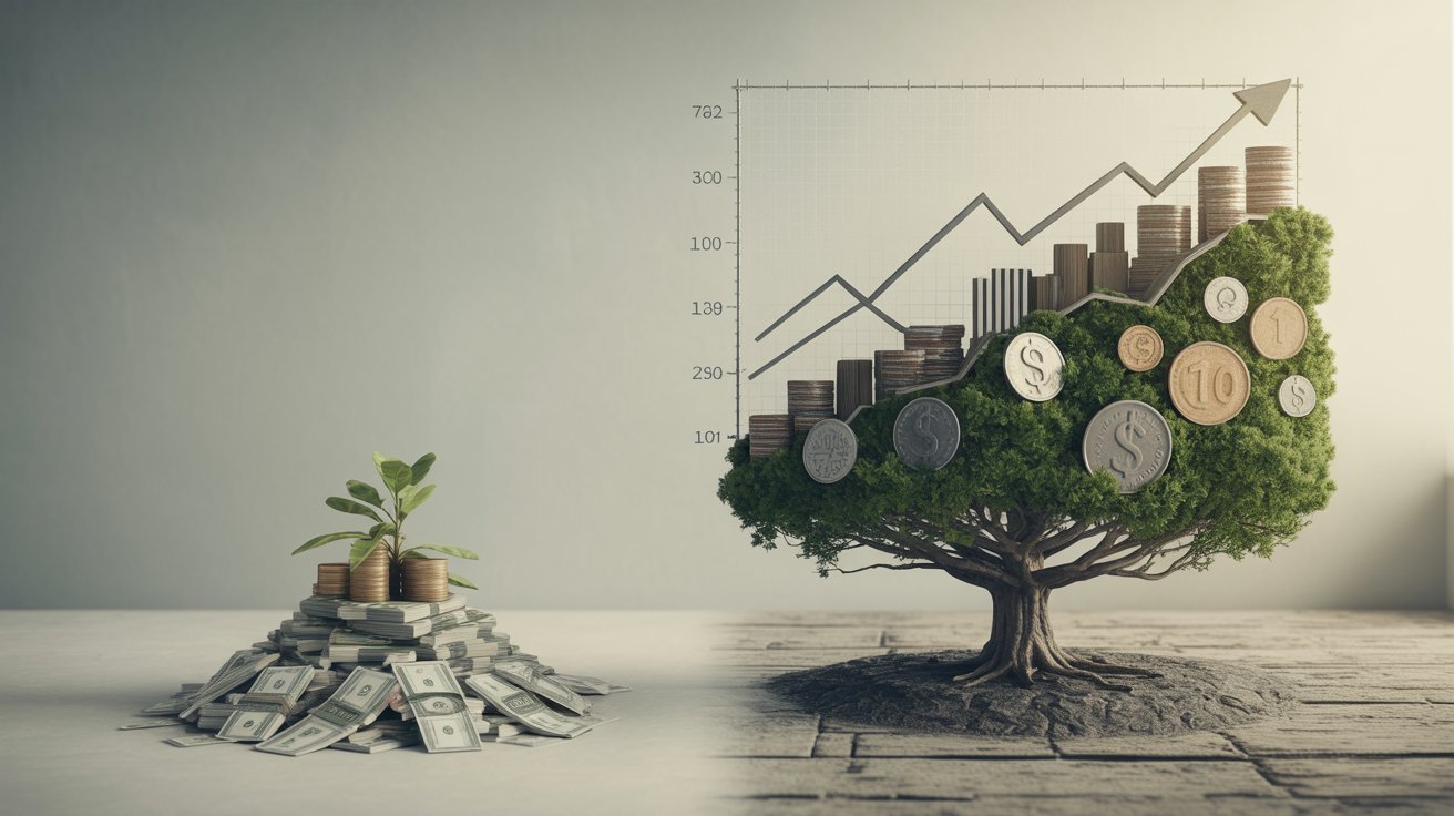 Why Investing is a More Powerful Tool to Build Long-Term Wealth Than Saving?